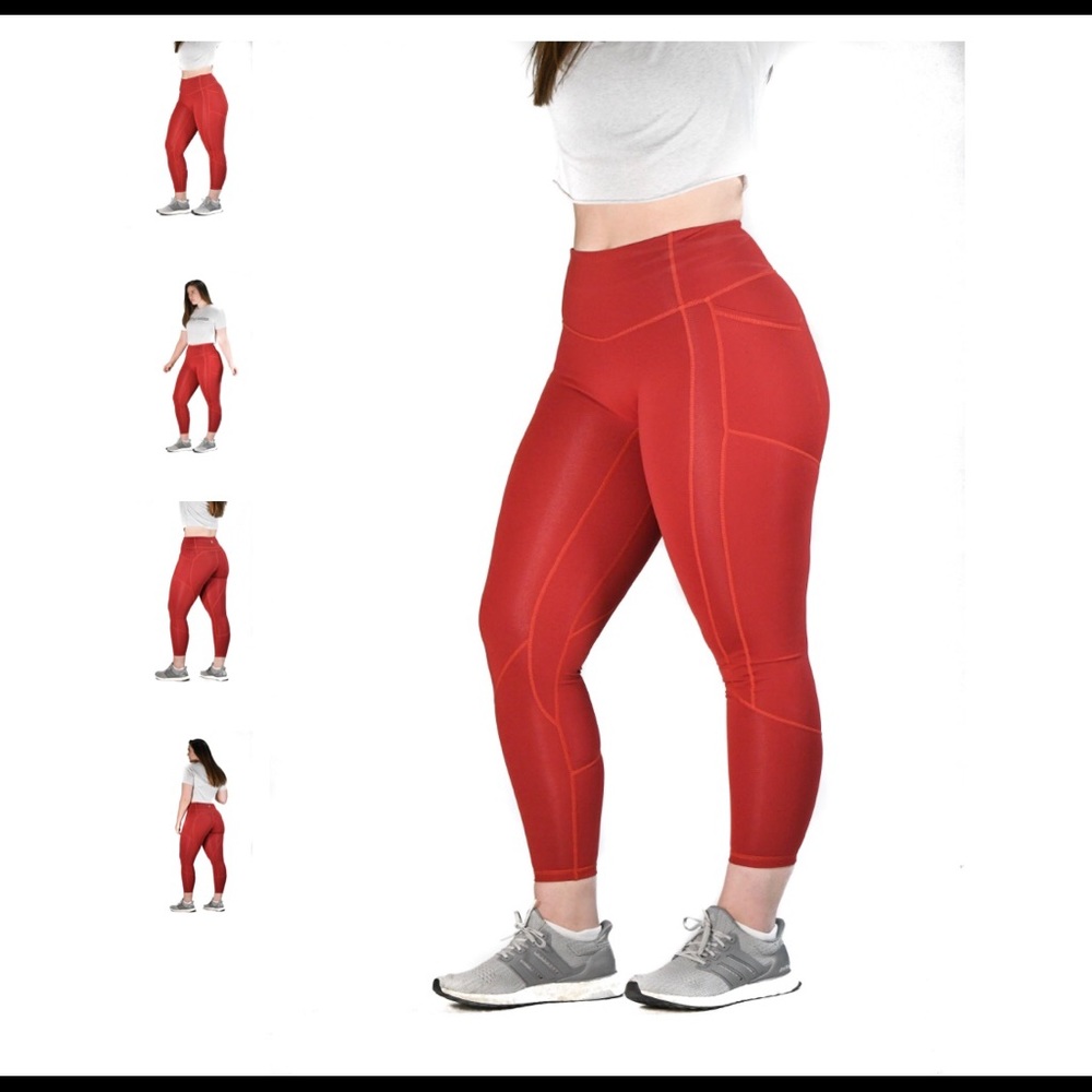 Til You Collapse Resilient Heart Booty Leggings